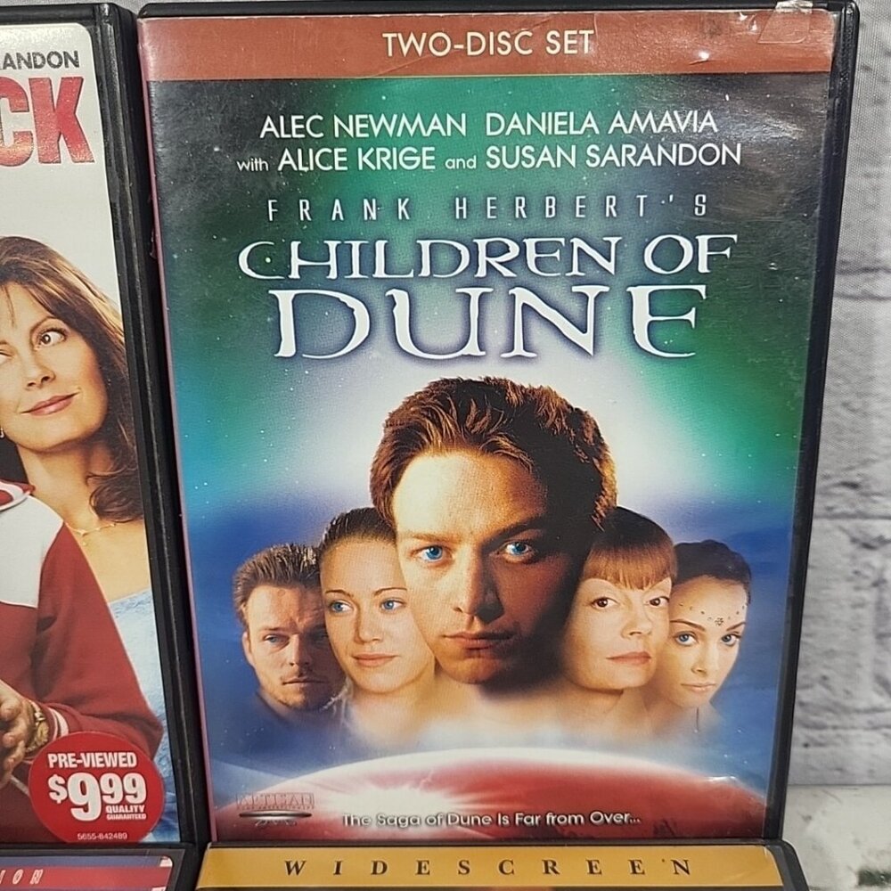 Susan Sarandon Movies DVD Lot Children Of Dune Mr Woodchuck Elizabethtown Dance - Picture 3 of 5
